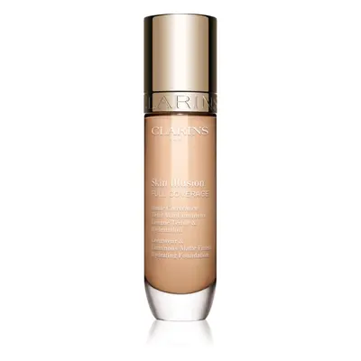 Clarins Skin Illusion Hydrating Foundation Magas fedésű alapozó árnyalat 103N 30 ml