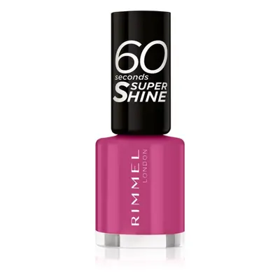 Rimmel 60 Seconds Super Shine körömlakk árnyalat 321 Pink Fields 8 ml