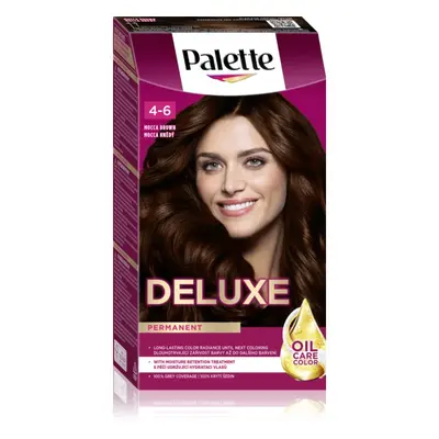 Schwarzkopf Palette Deluxe tartós hajfesték árnyalat 4-6 Mocca Brown 1 db