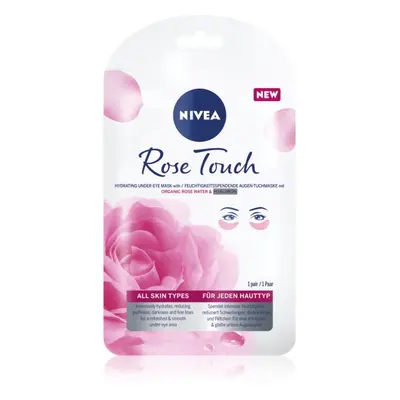 NIVEA Rose Touch szem maszk 1 db