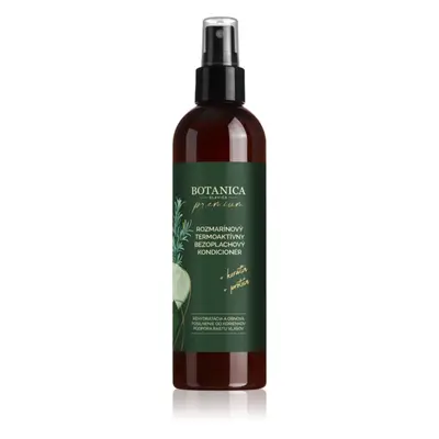 Soaphoria Botanica Slavica Rosemary Protective Leave-In Conditioner hővédő spray hajsütővassal é