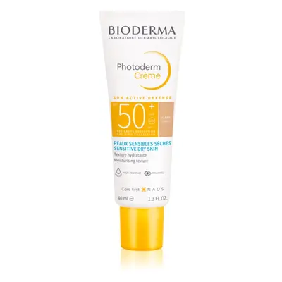 Bioderma Photoderm Créme védő tonizáló krém arcra SPF 50+ árnyalat Light 40 ml