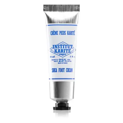 Institut Karité Paris Milk Cream Shea Foot Cream mélyen hidratáló krém lábra bambuszvajjal 30 ml