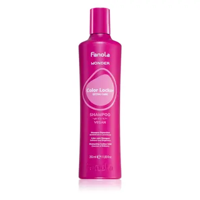 Fanola Wonder Color Locker Extra Care Shampoo élénkítő és erősítő sampon a festett hajra 350 ml