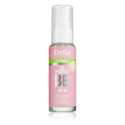 Delia Cosmetics BB So Perfect mattító BB krém hidratáló hatással árnyalat 01 Light 30 ml