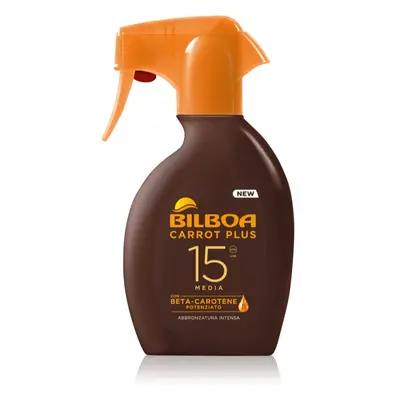 Bilboa Carrot Plus napozó spray SPF 15 250 ml