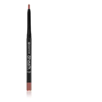 Essence 8h Matte Comfort Matt ajakceruza hegyezővel árnyalat 03 Soft Beige 0,3 g