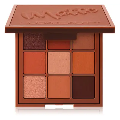 Huda Beauty Matte Obsession Eyeshadow Palette szemhéjfesték paletta árnyalat Warm 7.03 g