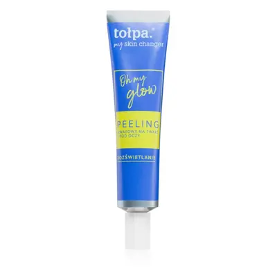 Tołpa My Skin Changer Oh My Glow élénkitő peeling az arcra és a szem környékére 40 ml