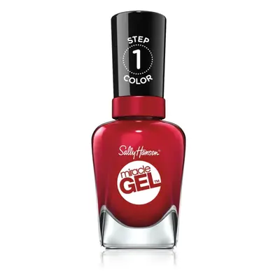 Sally Hansen Miracle Gel™ géles körömlakk UV/LED lámpa használata nélkül árnyalat Can't Beet Roy