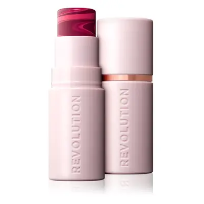 Makeup Revolution Skin Silk Blush Stick krémes arcpirosító stift árnyalat Berry Pink Marble 4.5 