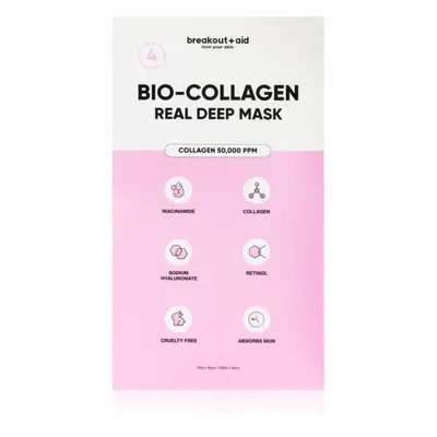 My White Secret Breakout+aid Bio-collagen real deep mask éjszakai maszk kollagénnel 4 db