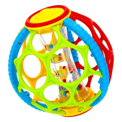 Bam-Bam Rattle Silicone Bamboo Puzzle interaktív játék csörgővel 6m+ 1 db