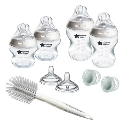 Tommee Tippee Natural Start Anti-Colic szett újszülötteknek önfertőtlenítő 0 m+ White