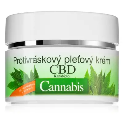 Bione Cosmetics Cannabis CBD regeneráló ráncellenes krém CBD-vel 51 ml