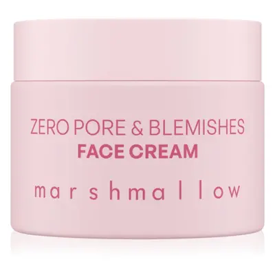 Nacomi Zero Pore & Blemishes bőrkrém a bőr tökéletlenségei ellen MARSHMALLOW 40 ml