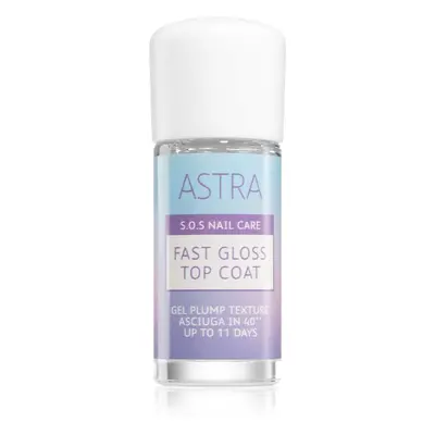 Astra Make-up S.O.S Nail Care Fast Gloss Top Coat fedő lakk a körmökre a tökéletes védelemért és