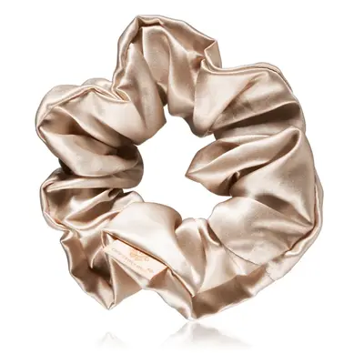 Crystallove Silk Scrunchie selyem hajgumi Gold 1 db