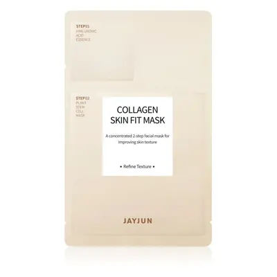 Jayjun Collagen Skin Fit tápláló és megújító arcmaszk fáradt bőrre 1 db