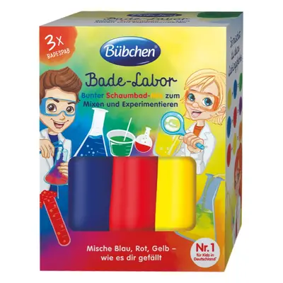 Bübchen Kids Bath Laboratory fürdőszobai laboratórium 3x50 ml