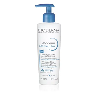 Bioderma Atoderm Créme Ultra tápláló testápoló krém normál és száraz érzékeny bőrre parfümmentes