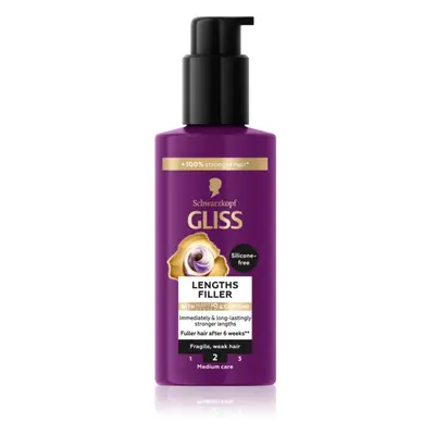 Schwarzkopf Gliss Liquid Silk erősítő szérum száraz és törékeny hajra 100 ml