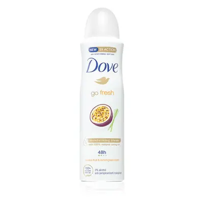 Dove Go Fresh Antiperspirant izzadásgátló spray Passion Fruit & Lemongrass 150 ml