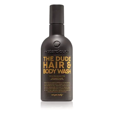 Waterclouds The Dude Hair & Body Wash tusfürdő gél és sampon 2 in 1 250 ml