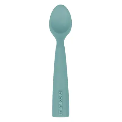 Minikoioi Silicone Spoon kiskanál Aqua Green 1 db