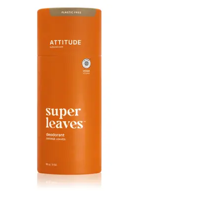 Attitude Super Leaves Orange Leaves alumínium sótól mentes dezodor 85 g