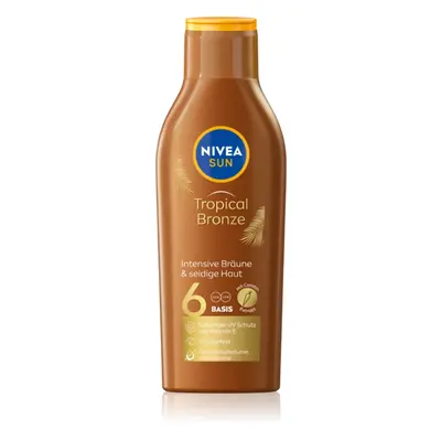 NIVEA SUN Tropical Bronze napozótej SPF 6 200 ml