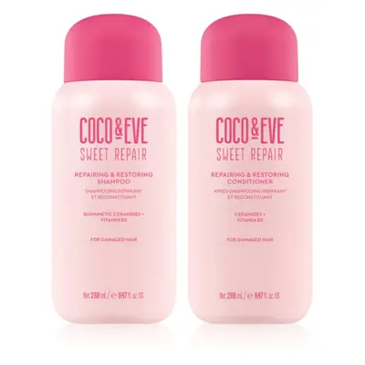 Coco & Eve Sweet Repair Hair Rehab Kit szett a sérült és festett hajra