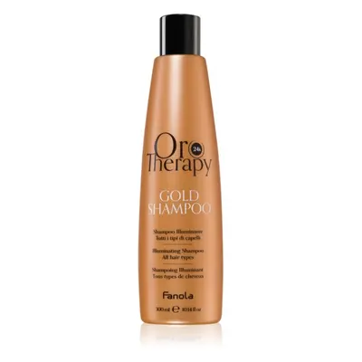 Fanola Oro Therapy Gold Shampoo hidratáló sampon 24 karátos arannyal 300 ml