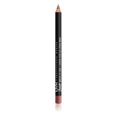 NYX Professional Makeup Suede Matte Lip Liner Matt ajakceruza árnyalat 25 Whipped Cavier 1 g