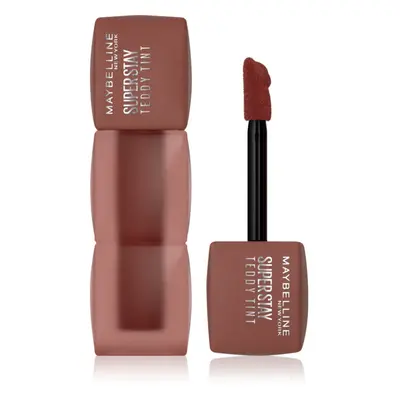 MAYBELLINE NEW YORK Teddy Tint Ultra matt hosszantrató rúzs árnyalat 20 Mascara Tear 5 ml