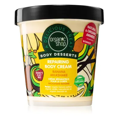 Organic Shop Body Desserts Banana Milkshake regeneráló testkrém 450 ml