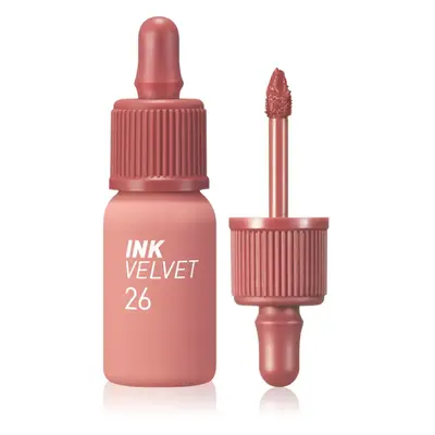 peripera Ink Velvet bársonyos rúzs árnyalat 26 Well-Made nude 4 g