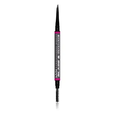 NYX Professional Makeup Blade & Shade szemöldök ceruza kefével árnyalat 11 Grey g