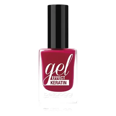 bellaoggi Gel Effect Keratin Nail Polish körömlakk árnyalat Ladylike 10 ml