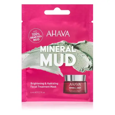 AHAVA Mineral Mud élénkítő arcmaszk hidratáló hatással 6 ml