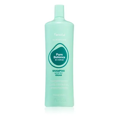 Fanola Vitamins Pure Balance Shampoo tisztító sampon zsíros korpa ellen 1000 ml