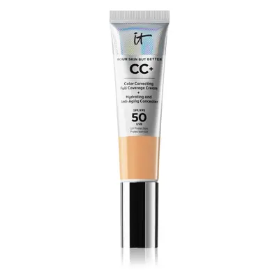 IT Cosmetics Your Skin But Better CC+ fedő hatású alapozó SPF 50+ hölgyeknek Neutral Tan 32 ml