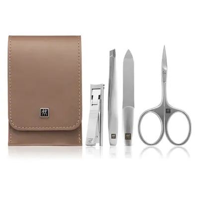 Zwilling Premium manikűröző szett Taupe 4 db