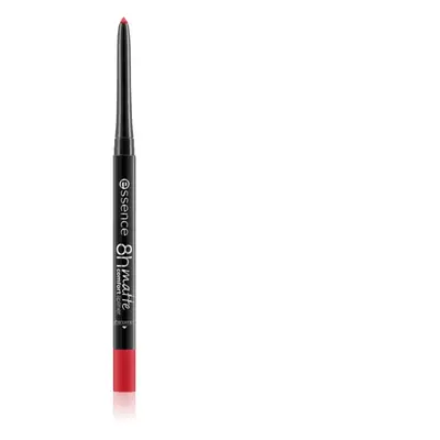 essence 8h Matte Comfort Matt ajakceruza hegyezővel árnyalat 13 Never Too Much 0,3 g