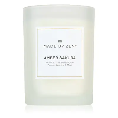 MADE BY ZEN Amber Sakura illatgyertya 250 g