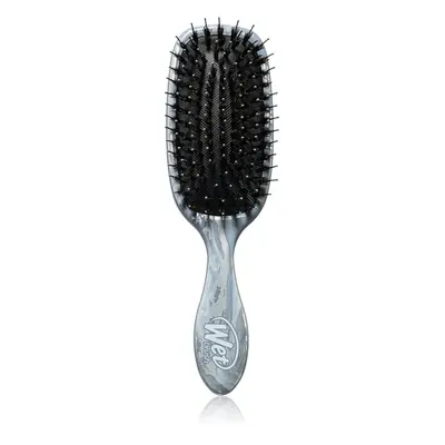 Wet Brush Shine Enhancer hajkefe vaddisznó sörtékkel Metalic marble - silver 1 db