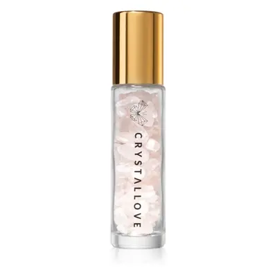 Crystallove Rose Quartz Oil Bottle roll-on kristályokkal 10 ml