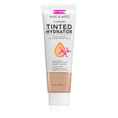 Wet n Wild Bare Focus Tinted Hydrator tonizáló fluid amely egységesíti a bőr tónusait árnyalat L