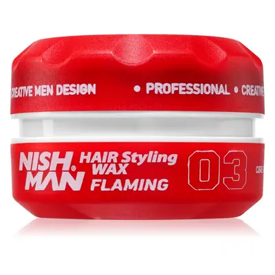 Nish Man Flaming 03 styling wax 150 ml