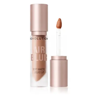 Makeup Revolution Air Blur Liquid Lipstick matt folyékony állagú ajakrúzs árnyalat Hazy 3.5 ml